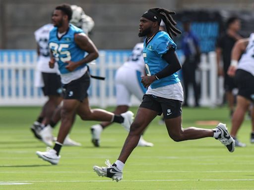 Carolina Panthers training camp recap: Bryce Young, Diontae Johnson connect on Day 1