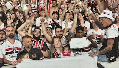 São Paulo x Criciúma: torcedor catarinense do Tricolor batiza o filho como Calleri