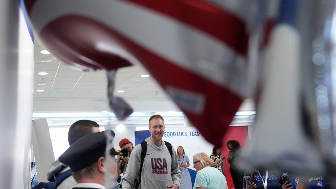 Delta organizes send-off for Team USA Olympic athletes at Atlanta airport