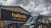 Profits tumble at Halfords cautions over trading woes