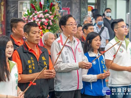 龜山振天宮媽祖慶典 張善政贈匾祈福祝願