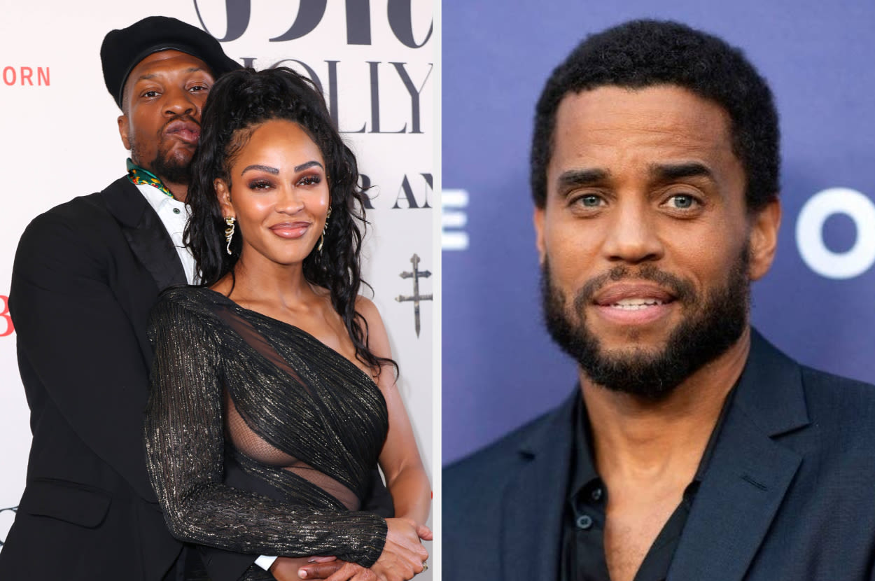 Here's What Meagan Good Had To Say About The Awkward Video Showing Jonathan Majors Seemingly Being Ignored By Michael...