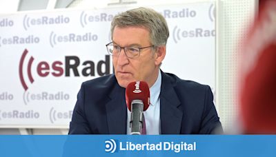 Feijóo: "El fango es él, el bulo de la historia democrática de España se llama Pedro Sánchez"