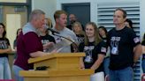 Grandville Middle School renames gym after Ryan Fischer