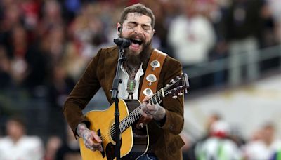 Post Malone Delivers Soulful Rendition of 'America the Beautiful' at 2024 Super Bowl