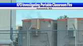 Kennewick firefighters extinguish classroom portable fire