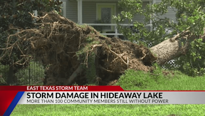Hideaway Lake Community still without power after Tuesday’s storms