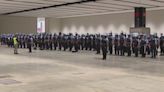 CPD officers demonstrate additional training they’re receiving to handle protests at upcoming DNC