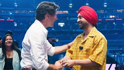 Justin Trudeau surprises Diljit Dosanjh ahead of sold-out Canada concert: ‘Diversity is our superpower’