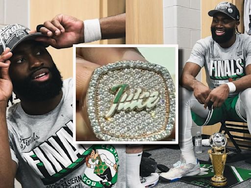 Watch: Jaylen Brown Rewards Fans Who Found His Lost NBA Championship Ring With Signed Ball, Jersey, and Courtside Tickets