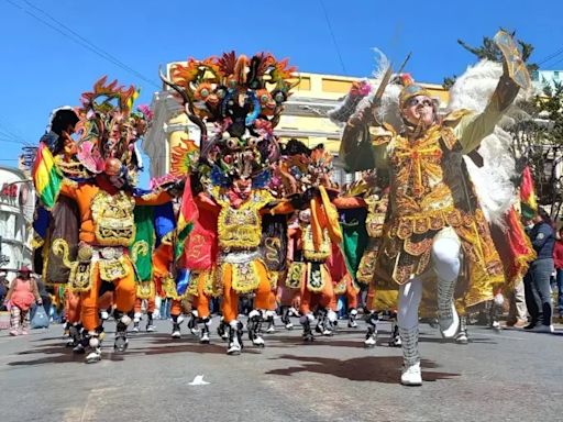 Diabladas celebraron los 13 años de su declaratoria como Patrimonio Cultural - El Diario - Bolivia