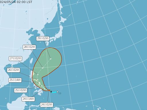 「2縣市」豪大雨特報！首颱艾維尼最快今晚生成 大迴轉路徑曝