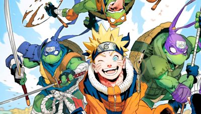 Naruto and TMNT are Crossing Over in a New Comic