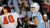 UNC football's Drake Maye becomes 1st Tar Heel QB to throw 5 TD passes in 1st start