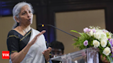 FM Nirmala Sitharaman: No friction between Centre & states on GST - Times of India