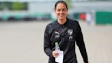 First female coach in German men's pro football feeling 'at home'