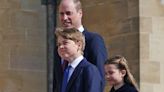 George and Charlotte's morning struggle that William knows how to handle