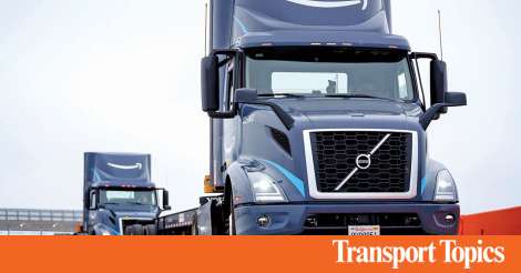 Amazon Chooses Volvo VNR Electric as First Class 8 BET in US | Transport Topics