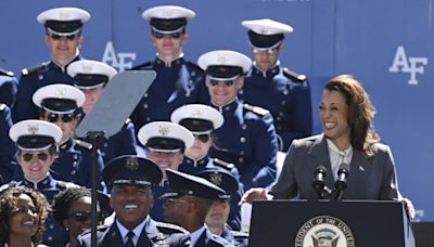 VP Harris recognizes Air Force’s power at graduation