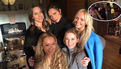 Las Spice Girls se reunieron por el cumpleaños de Victoria Beckham y causaron sensación: el video