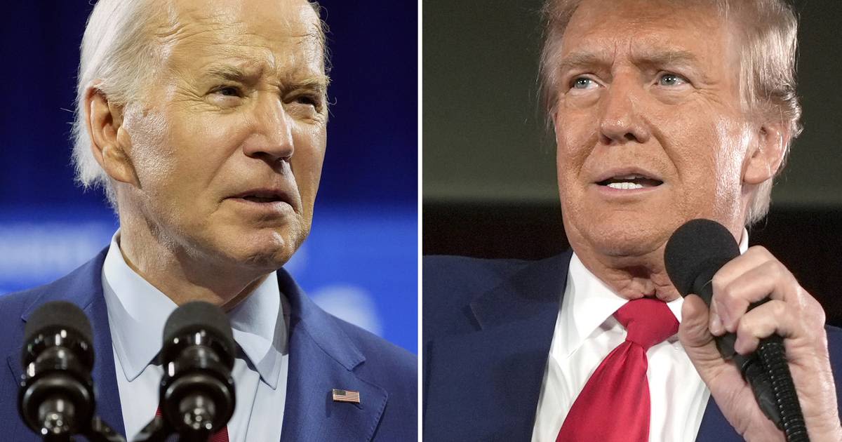 Biden and Trump’s day of contrasts marks a surreal presidential campaign