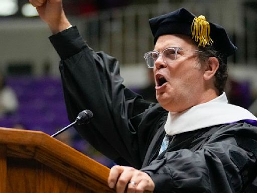 The 5 pieces of advice Rainn Wilson from ‘The Office’ gave during his Utah graduation speech