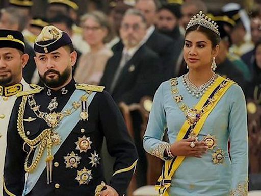 Las joyas más impresionantes vistas en la coronación de los Reyes de Malasia: de tiaras ostentosas a broches XL