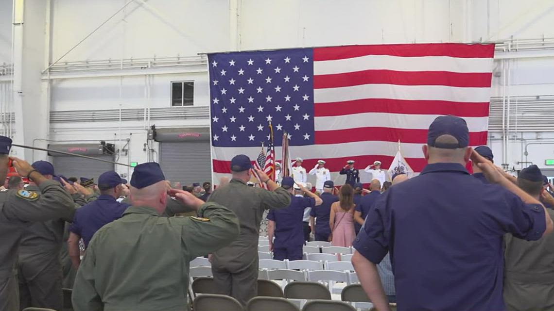 United States Coast Guard celebrates change of command