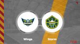 Seattle Storm vs. Dallas Wings Injuries and Inactives – June 13