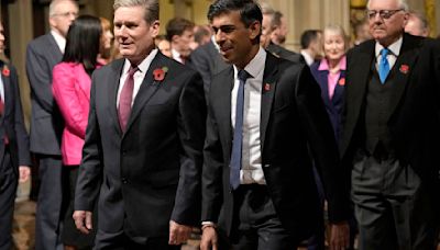 UK's new government announces legislation for 'national renewal' as Parliament opens with royal pomp