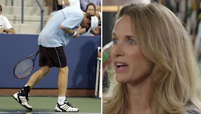 First time I saw Murray play he projectile vomited in front of me, says wife Kim