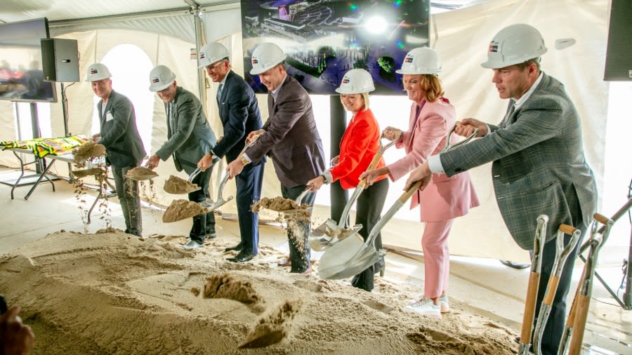 ‘Tremendously exciting’: Ground broken on Grand Rapids amphitheater