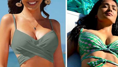 Salma Hayek’s Sexy Swimsuit Featured This Genius Waist-Cinching Detail