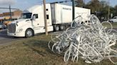 What happened to the big ghost bike pile on Elysian Fields Avenue? We solve a NOLA mystery.