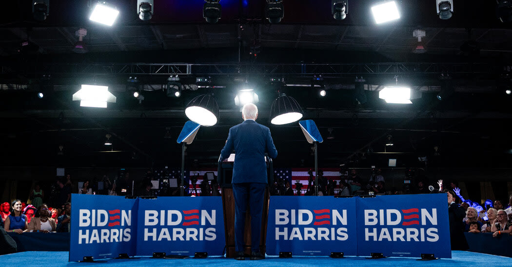 Biden’s Team Scrambles to Contain First Democratic Defections