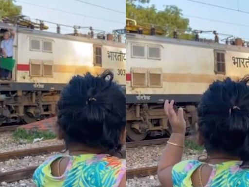 Video Of Little Girl Waving At Loco Pilot On Moving Train Is Making Internet Nostalgic - News18