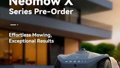 HOOKII Ushers in New Era of Lawn Mowing with Launch of Neomow X Series, featuring LiDAR SLAM, Available for Pre-Order from July 25