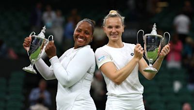 American Townsend wins Wimbledon doubles crown alongside Siniakova