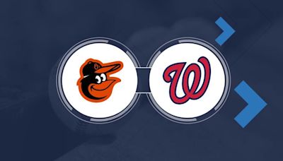 Orioles vs. Nationals TV Channel and Live Stream Info for May 7