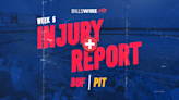 Bills vs. Steelers: Final injury reports