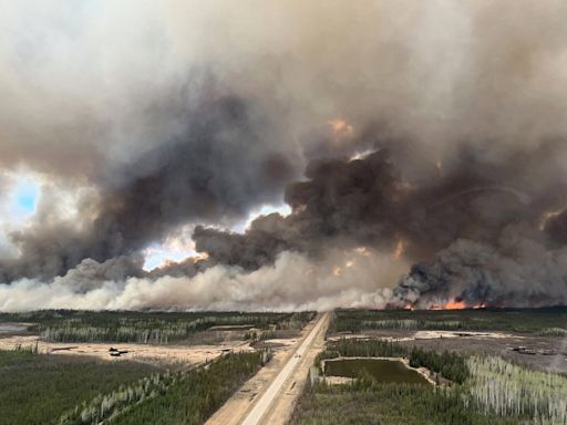 First major wildfire of 2024 strikes in Canada as mass evacuation underway from tiny town of Fort Nelson