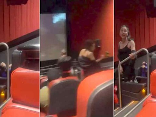 'Lady Cinemex': Mujer insulta y ataca a los asistentes en función de 'Challengers'