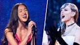 Taylor Swift sings along to Olivia Rodrigo’s ‘Vampire’ at Grammys, despite feud rumors