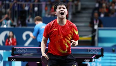 Olympics-Table Tennis-China’s Fan wins table tennis gold in men’s singles; Swede Moregard pockets silver