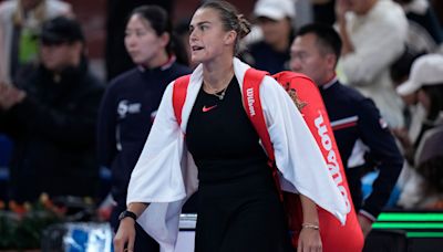 Aryna Sabalenka’s winning run comes to an end in China Open quarter-finals