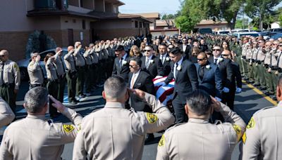 LASD deputy from Sylmar who died after shooting range fire in 2023 laid to rest