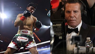 El halago de Julio César Chávez a Jaime Munguía tras la pelea con el Canelo Álvarez