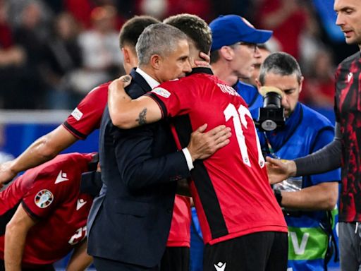 Sylvinho 'proud' of Albania players despite early Euros exit