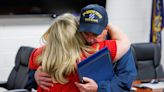 Hanover hero honored by fire commission, lawmakers for saving house, protecting woman