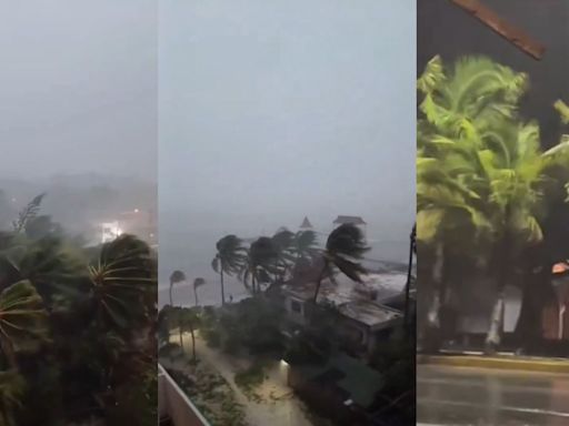 Huracán Beryl está cerca de salir de Quintana Roo y seguirá su trayectoria al Golfo de México